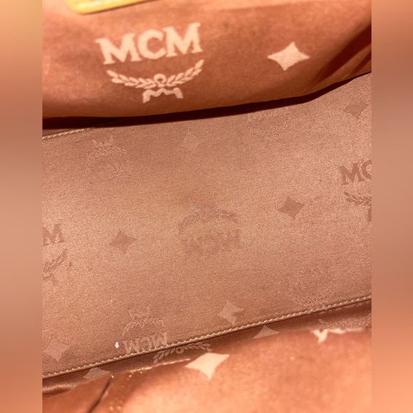 MCM Boston bag beautiful bag inside and out. Reposhing the item & never used it - Picture 13 of 16